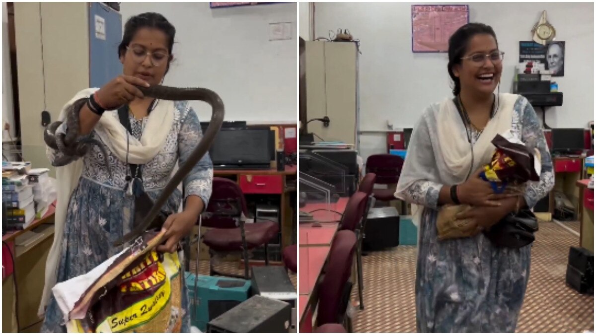 Snake girl Ajeeta Pandey