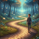 युवा व्यक्ति अपने जुनून और करियर की खोज में सोचते हुए, प्रेरणा और जिज्ञासा के साथ