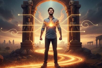 अपने सपनों और जुनून के साथ आगे बढ़ता आत्मविश्वासी व्यक्ति