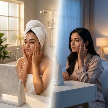 मॉर्निंग vs नाइट स्किनकेयर रूटीन: क्या है सही तरीका?