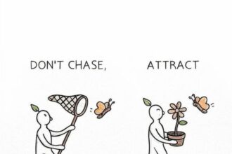 पीछा करना छोड़ें, आकर्षित करना शुरू करें