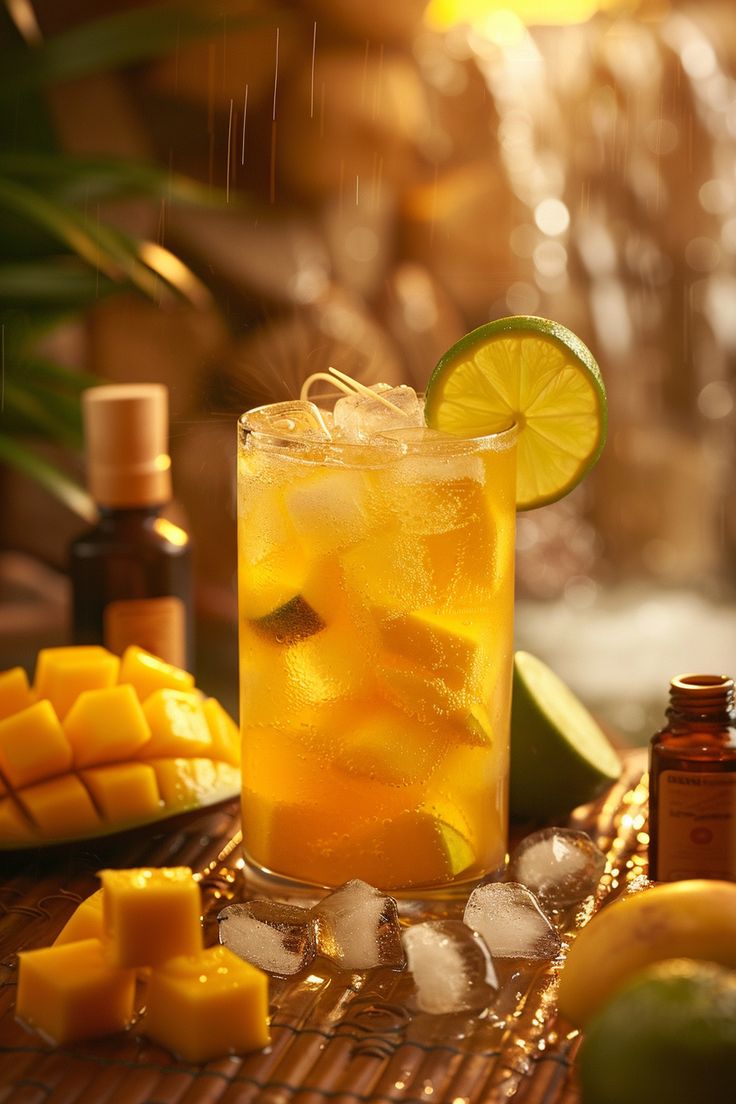 मैंगो आइस्ड टी : गर्मियों का ठंडा, स्वादिष्ट और हेल्दी पेय