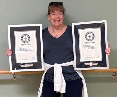 उम्र सिर्फ एक संख्या: 69 वर्षीय लिंडा जेट ने यूनीसाइकिल पर बनाया नया विश्व रिकॉर्ड