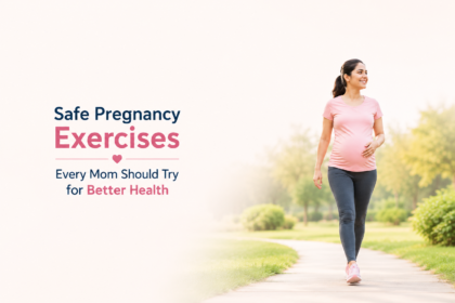 Pregnant woman walking outdoors during pregnancy as a safe prenatal exercise for better maternal and baby health.