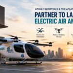 Apollo Hospitals electric air ambulance and medical delivery drone partnership with The ePlane Company