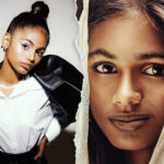 Maleesha Kharwa model portrait and childhood-inspired close-up, Princess from the Slum