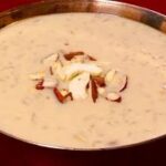 Nolen Gurer Payesh, traditional Bengali rice pudding made with milk, Govindobhog rice and date palm jaggery.